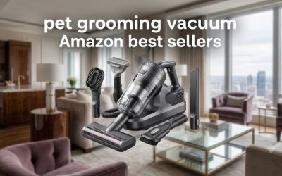Pet Grooming Vacuum Amazon Best Sellers: 6 Top Kits Ranked