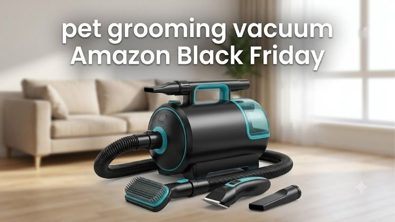 How to Choose the Right Pet Grooming Vacuum Amazon Black Friday Discount