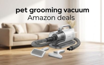 Pet Grooming Vacuum Amazon Deals: 6 Best Kits to Grab Now