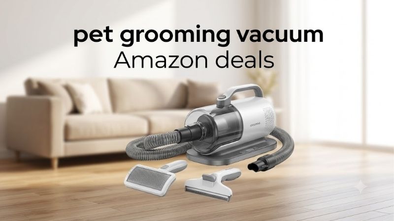 How to Choose the Right Pet Grooming Vacuum Amazon Deals