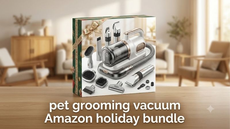How to Choose the Right Pet Grooming Vacuum Amazon Holiday Bundle