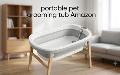 Portable Pet Grooming Tub Amazon: 6 Best Foldable Picks