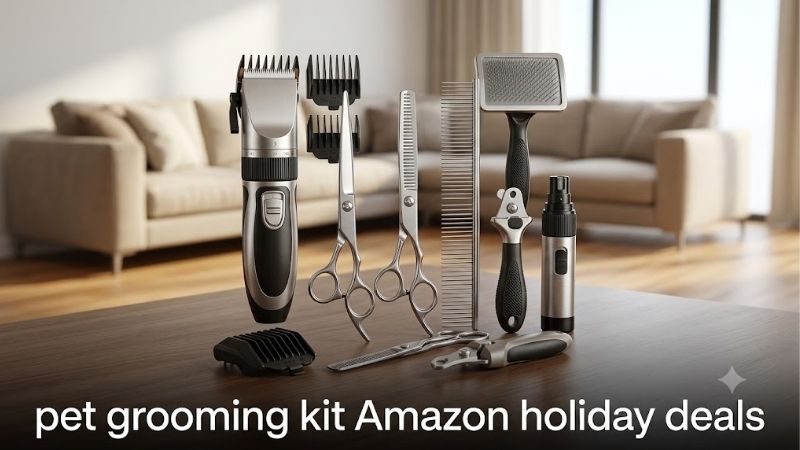 How to Shop Pet Grooming Kit Amazon Holiday Deals